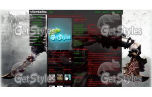 god_of_war_3_gamewide тема для контакта