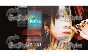 the gazette тема для контакта
