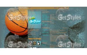 Basketball тема для контакта