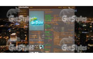 New York тема для контакта