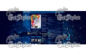 CS GO Ak47 Vulkan тема для контакта