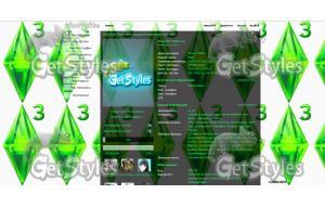 Sims тема для контакта