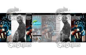 капитан америка тема для контакта