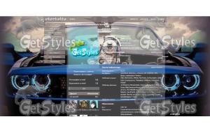 Mustang тема для контакта