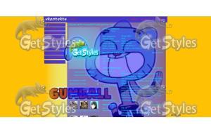 Gumball тема для контакта
