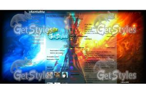 Fire mage by xilom №2 тема для контакта