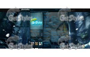 Crystal Maiden тема для контакта