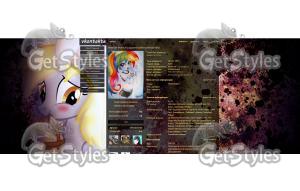 Derpy MLP тема для контакта