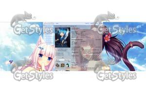 nekopara тема для контакта