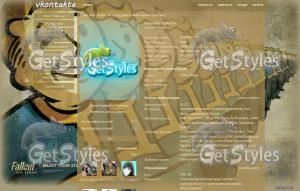 Fallout: NEW VEGAS тема для контакта