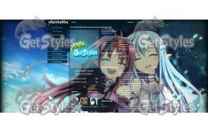 Sword Art Online тема для контакта