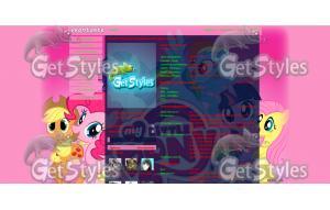 My little pony тема для контакта