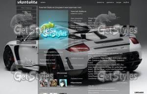 porche carrera gt тема для контакта