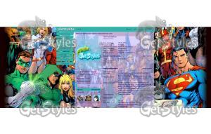Marvel Comics тема для контакта
