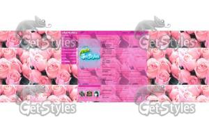 pink roze тема для контакта