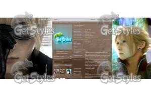 Final Fantasy 7 тема для контакта