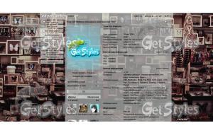 бабочки тема для контакта