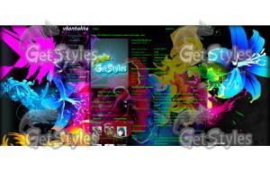 Милая абстракция,первая! тема для контакта