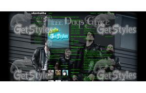 Three Days Grace тема для контакта