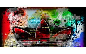 Adidas_Express_Yourself_b тема для контакта