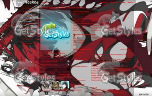anime тема для контакта