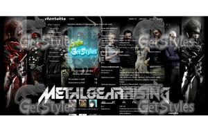 Metal Gear Rising тема для контакта