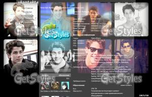 nick jonas тема для контакта