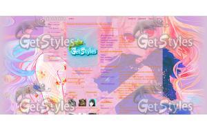 арт девочка тема для контакта