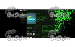 Razer logo тема для контакта