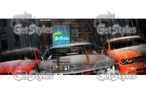 American muscle automobil тема для контакта