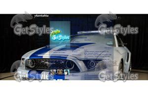 NeedForSpeed Mustang Shel тема для контакта