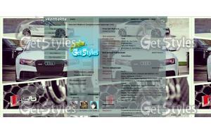 Audi RS5 тема для контакта