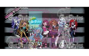 Monster High тема для контакта