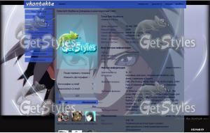 sasuke rinegan тема для контакта