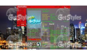 НьюЙорк тема для контакта