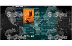 карта тема для контакта