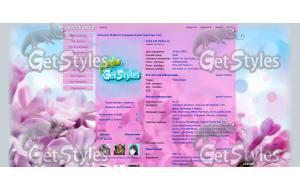 Flowers тема для контакта