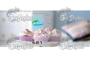 cake cute тема для контакта