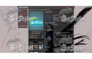 Gold_Black_Saw тема для контакта