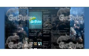Пираньи 3D тема для контакта