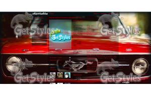 Ford Mustang тема для контакта