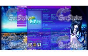 Аниме тема для контакта