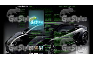 Lamboegini Gallardo тема для контакта