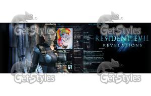 Resident Evil Revelations тема для контакта