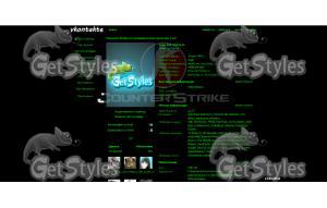 Counter Strike тема для контакта