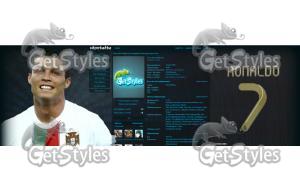 Ronaldo 7 тема для контакта