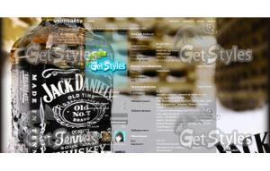 Jack Daniels тема для контакта