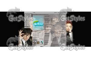Block  B тема для контакта