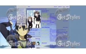 SwordArtOnlineKirito тема для контакта