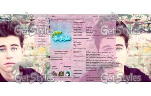 Nash Grier тема для контакта